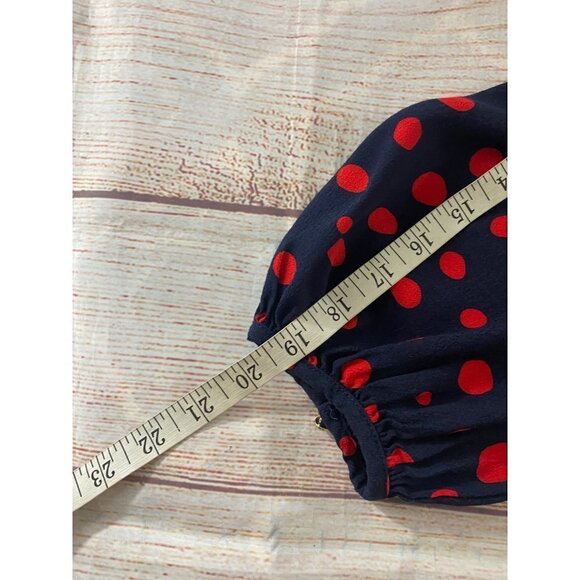 Loft Women's Dotted Tiered Midi Dress - Large - Picture 9 of 13